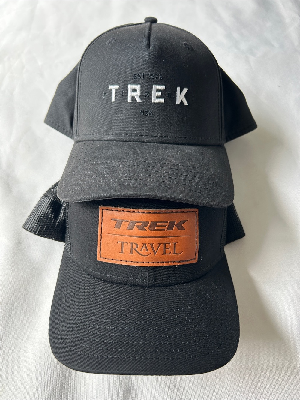 Pair of TREK caps